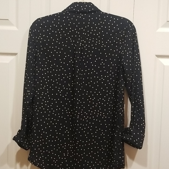 Who What Where Black Blouse Size XS - Picture 5 of 5